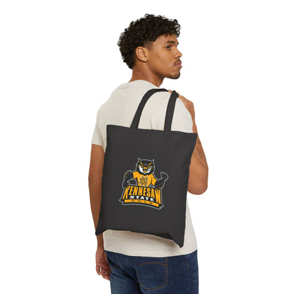 Kennesaw State Owls Cotton Canvas Tote Bag