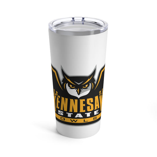 Kennesaw State Owls Tumbler 20oz - White