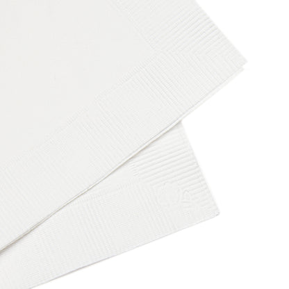 KSU White Coined Napkins