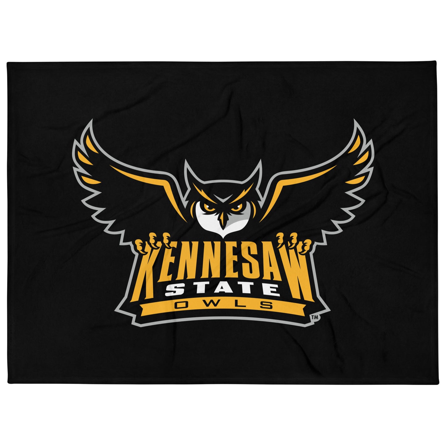 Kennesaw State Owls Throw Blanket