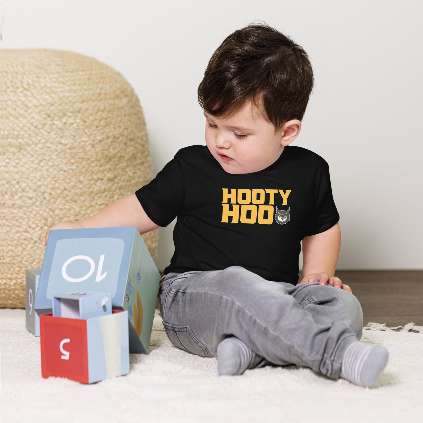 Hooty Hoo Toddler Short Sleeve Tee