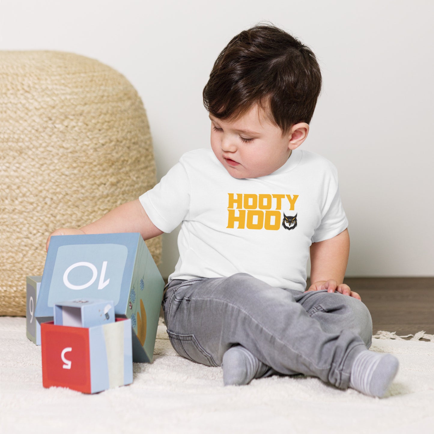 Hooty Hoo Toddler Short Sleeve Tee