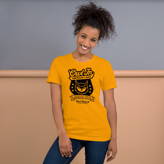 Owl In Unisex T-Shirt