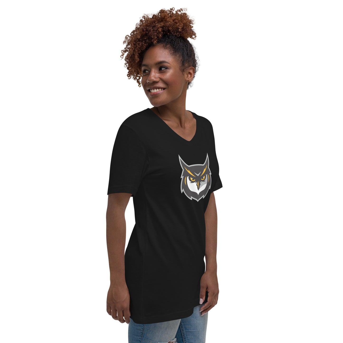 Scrappy Unisex Short Sleeve V-Neck T-Shirt