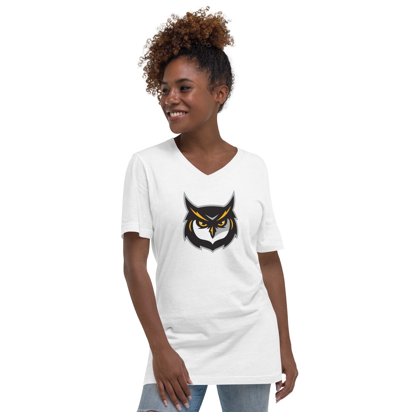 Scrappy Unisex Short Sleeve V-Neck T-Shirt