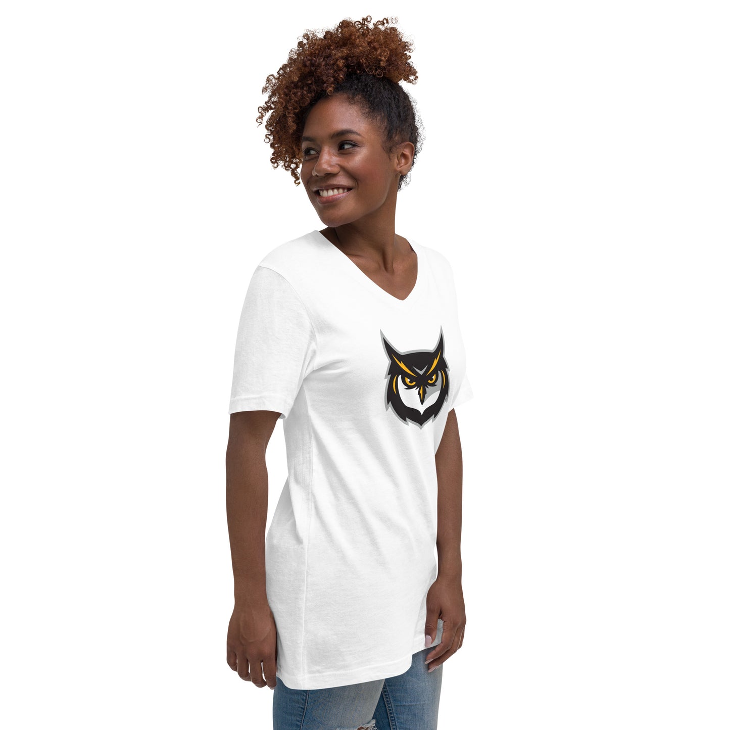 Scrappy Unisex Short Sleeve V-Neck T-Shirt